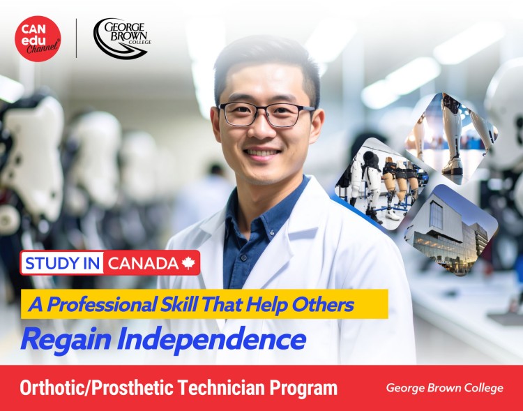 【加國留學】George Brown College矯形/假肢技師課程：助人自立的專業技能